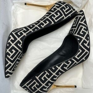 Balmain monogram heels